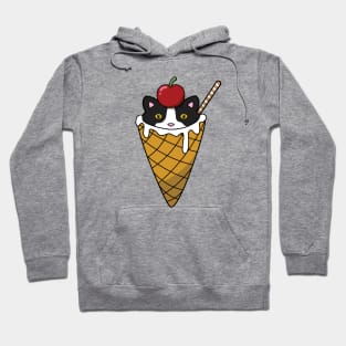 Vanilla Ice Cream Cat Hoodie